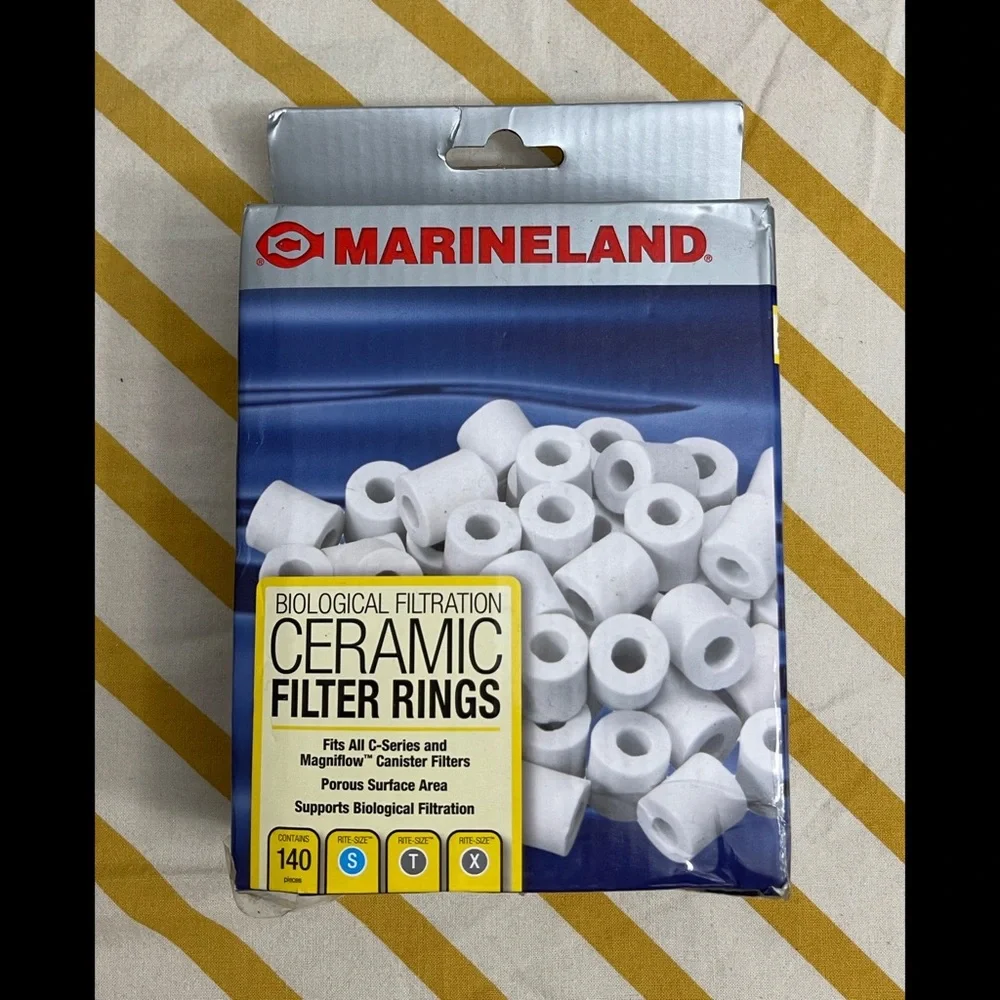 ⚪️Marineland C-Series Canister Ceramic Rings Filter Media⚪️
